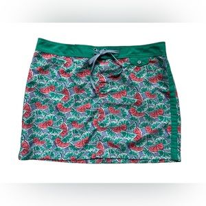 Vineyard Vines Lemons and Limes Board Skirt Women’s Size 10 Quick Dry